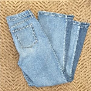 GAP - 70s Flare High Rise Denim Jeans - Blue - 32 or 14